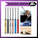 Electric Lighter Stainless Steel Multicolor Instant Ignition