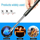 Electric Lighter Stainless Steel Multicolor Instant Ignition
