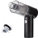 Portable Wireless Vacuum Cleaner Black ABS for Cars