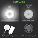 Wireless Sensor Night Lamp White Plastic Multipurpose