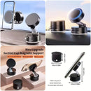 Magnetic Suction Phone Holder Multicolor Lightweight Portable