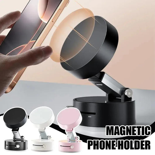 Magnetic Suction Phone Holder Multicolor Lightweight Portable