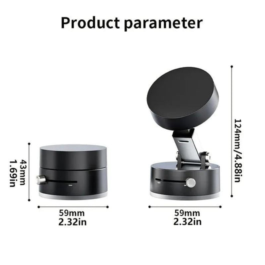 Magnetic Suction Phone Holder Multicolor Lightweight Portable