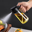 Glass Oil Sprayer with Spray Nozzle for Kitchen Use