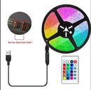 5050 RGB LED Strip Light 16.4FT Remote Control
