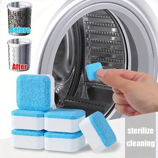 Premium Quality Washing Machine Cleaning Tablets Blue White