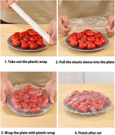 Popular Bear Food Covers Transparent Plastic Storage