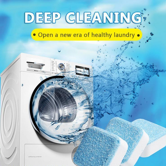 Premium Quality Washing Machine Cleaning Tablets Blue White