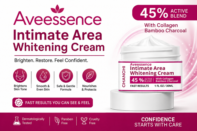 AVEESSENCE Skin Brightening & Moisturizing Cream | Whitening Cream for Face & Body | Dark Spots, Underarms, Knees, Elbows | Men & Women | FREE Delivery | 78% OFF