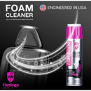 Flamingo Multi-Purpose Foam Cleaner Car Detailing Spray Cleaning Like Fabric, Carpet, Leather, Vinyl etc. Foam Cleaner – 650 ml