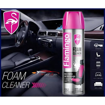 Flamingo Multi-Purpose Foam Cleaner Car Detailing Spray Cleaning Like Fabric, Carpet, Leather, Vinyl etc. Foam Cleaner – 650 ml